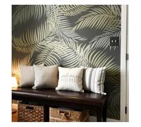 Large Leaf Stencil Reusable Plastic Template 50cmX30cm Palm Tropical Leaves Pattern Leaf Stencils for Painting on Walls, Furniture, Canvas, Wood, Home Wall Decor, DIY Art Crafts