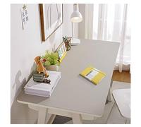 Large Leather Desk Mat, Desk Protection Mat, Table Desk Writing Mat, Large PU Leather Mouse Mat, Waterproof Protector, Notepad (80 x 160 cm, Gray)