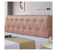 Large Leatherette Headboard Cushion Removable Back rt Pillow for Bed Comfortable Reading Cushion Soft Lumbar rt 150x60x10cm Nightstand Aessory. (B 150x60x10cm)