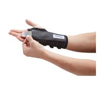 (Large Left, Black) Actesso Breathable Wrist Splint: Ideal Wrist Support for Carpal Tunnel, Sprains & Tendonitis