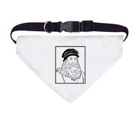 Large 'Leonardo da Vinci' Dog/Cat/Pet Bandana (PD00059330)