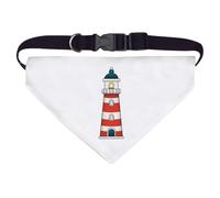 Large 'Lighthouse' Dog/Cat/Pet Bandana (PD00062328)