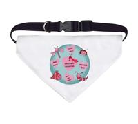 Large 'Love Bugs' Dog/Cat/Pet Bandana (PD00062414)