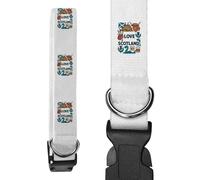 Large 'Love Scotland Heritage' Dog Collar (PR00066425)