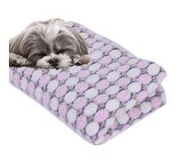 Large Luxury Pet Throw Blanket Dog Fleece Blankets and Throws Super Soft Fluffy Puppy Blanket Durable Dog Cat Blanket for Dogs Puppy Doggy Cats Extra Large Pets Washable Premium Fleece, 100 x 80 cm