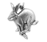 Large Mad March Hare Charm