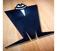 Large Madness Band 3D Sign Ska Wall Art Door Hanging Plaque - 6 mm MDF Painted Black and White (40 cm)