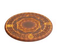 Large Magic Array Wireless Charger, For Mobile Phones Cell of with Qi Certification, Mobile Power with Magic Effect, 10w,Gold