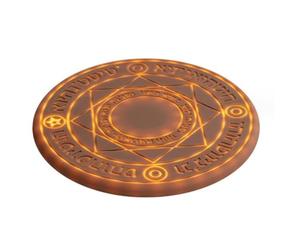 Large Magic Array Wireless Charger, For Mobile Phones Cell of with Qi Certification, Mobile Power with Magic Effect, 10w,Gold
