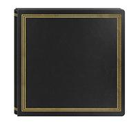 Large Magnetic Page X-Pando Photo Album, Black