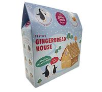 Large Make Your Own Christmas Gingerbread House Kit - Easy to Make - No Baking - Includes Pre-Shaped Gingerbread, Icing & Decorations - Christmas Fun for All The Family!