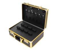 Large Makeup Case with Ergonomic Handle for Makeup Artists for Wedding Scene and Travel Use