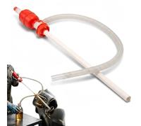 Large Manual Syphon Pump | Heavy Duty Hand Transfer Pump for Petrol, Fuel, Water & Oil - Multi-Purpose Liquid Transfer Hose 150CM