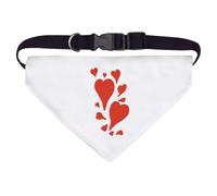 Large 'Many Red Hearts' Dog/Cat/Pet Bandana (PD00062392)
