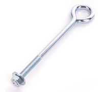 Large Marine Grade Zinc Plated Stainless Steel Eye Bolt | M10 x 200mm