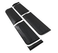 Large Matte Black Body Cladding Kit for Ford Ranger T6 T7 T8 12-21