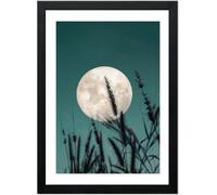 Large Maxi 61 x 91.5 cm Photo Frame With Mount, 30"x20" Wall Hanging Picture Frame, 61x91.5cm Poster Frame, Picture Frame With Mat (Black)