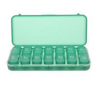 Large Medicine Organizer Box with Magnetic Switch, Portable