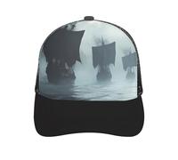 Large Medieval Ships Sailing Boat Baseball Caps Classic Hats Adjustable Hip Hop Hat Trendy Sport Cap for Men Women