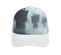 Large Medieval Ships Sailing Boat Baseball Caps Classic Hats Adjustable Hip Hop Hat Trendy Sport Cap for Men Women