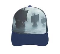 Large Medieval Ships Sailing Boat Baseball Caps Classic Hats Adjustable Hip Hop Hat Trendy Sport Cap for Men Women