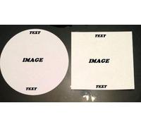 Large, Medium, or Small Personalized Edible Icing Wafer Sheet Photo; Name; Text; Logo Round/Square/Rectangle Cake Topper/Decoration (Square, Icing Sheet Small)