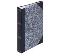 Large Memo Slip In Photo Album Holds 300 6 x 4 Photos (10x15cm) (Blue Marble)