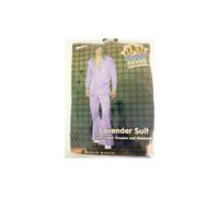 Large Men's Lavender Suit - disco costume suit 1970s fancy dress mens lavender outfit fever saturday night