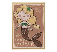 Large Mermaid Poster x Smallable Multicoloured 50x70