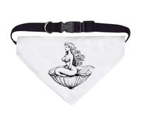 Large 'Mermaid Sitting in a Clam Shell' Dog/Cat/Pet Bandana (PD00064452)