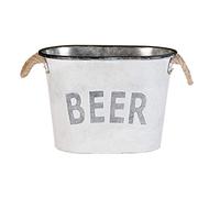 Large Metal Drinks Beer Tub Champagne Wine Bottle Holder Ice Cooler Bucket 36cm