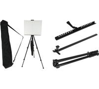 Large Metal Easel Painting Artist Table or Floor Foldable Adjustable Stand Bag