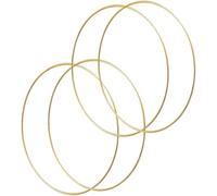 Large Metal Floral Hoop,Macrame Ring Wreath for Dream Catcher Crafts Ring and DIY Wall Hanging Crafts (Metal Hoop, 4 x 18inch)