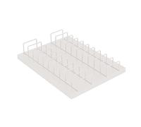 Large Metal Porcelain Tile Storage Rack - Black Display Stand for Floor Tiles, Waterfall Design Organizer for Warehouses & Retail Stores, Durable & Stylish Solution