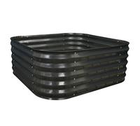 Large Metal Raised Vegetable Bed in Dark Grey (120cm)