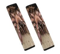 Large Mexican Pink Tarantula Car Seat Belt Cover Soft Comfortable Shoulder Seatbelt Pads Cover Seat Belt Pad for Suitable for Car Interior Accessorie