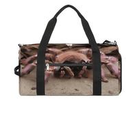 Large Mexican Pink Tarantula Gym Bag for Women Men Shoe Compartment Waterproof Travel Bags Sports Duffle Bag for Sports Gyms Yoga