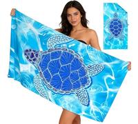 Large Microfibre Beach Towel for Adults with Bag 160x90cm,Black Quick Dry Beach Towel with Double Sided,Lightweight Beach Microfiber Towels for Travel Drying Gym Yoga Sports Swim Towel for Women Men