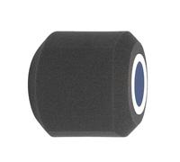 Large Microphone Foam Windshield Cover Sponge Cover Microphone Black Black Foam Windshield for Handheld Interview