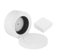 Large Microwave Kiln for Glass Fusing Clay Pottery with 10 Sheets Kiln Papers Glass Fusing DIY Crafts Supplies Jewelry Making Fuse Works Beginners