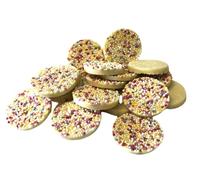 Large MILK Drops With Sprinkles SAFE Dog Chocolate 100g-1kg MONSTER CHOCS (White Milk) (1kg)