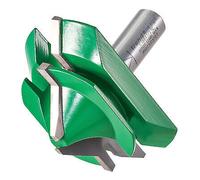 Trend CraftPro Mitre Lock Jointer Router Cutter, 1/2 in Shank, 45°