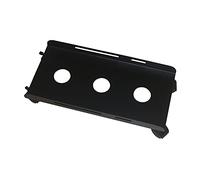 Large Mobile CPU Stand Cart with Locking Caster Wheels - Compatible with Most PC Cases Durable Computer Tower Bracket Adjustable Height Space-Saving Design Black