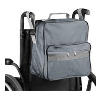 Large Mobility Scooter Wheelchair Multifunction Shopping Bag Waterproof Armrest Storage Disabled Aid Carry Backpack Wheelchair Backpack(A Only Bag)