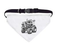 Large 'Monster Truck Tractor' Dog/Cat/Pet Bandana (PD00063108)