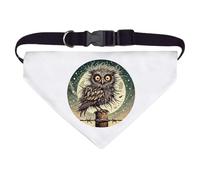 Large 'Moonlight Owl' Dog/Cat/Pet Bandana (PD00061216)