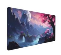 Large Mouse Mat 1000 x 500 mm, Fantasy Mouse Pad Gaming Keyboard Mousemat 39.4 x 19.7 inch, XXL Mousepad Landscape Desk Mat Non-Slip Rubber Base with Stitched Edges for Computer, Office, Home -MP988