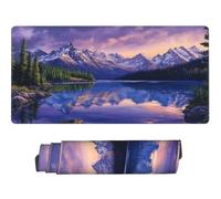 Large Mouse Mat 1000 x 500 mm, Landscape Mouse Pad Gaming Keyboard Mousemat 39.4 x 19.7 inch, XXL Mousepad Snow Capped Mountains Desk Mat Non-Slip Rubber Base for Computer, Office, Home -MP812