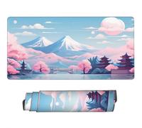 Large Mouse Mat 1200 x 600 mm, Snow Capped Mountains Mouse Pad Gaming Keyboard Mousemat 47.2 x 23.6 inch, XXL Mousepad Landscape Desk Mat Non-Slip Rubber Base for Computer, Office, Home -MP1052