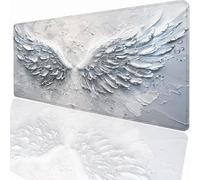 Large Mouse Mat 1500x800x3mm, Extended Wing Desk Pad, Adults Kids Gaming Mouse Pad Keyboard with Stitched Edges Water Non-Slip Rubber Base for Desk Office Decor Gift PjY9020 N-U